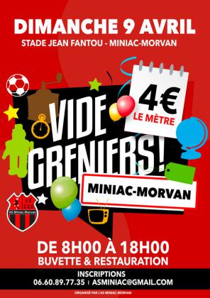 Vide-greniers - Miniac-Morvan