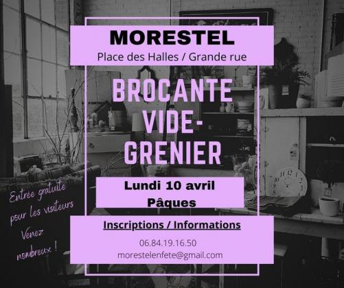 Brocante, Vide grenier - Morestel