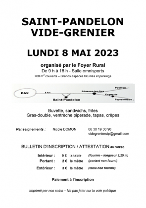 Vide-greniers - Saint-Pandelon