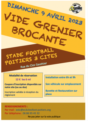 Brocante, Vide grenier - Poitiers