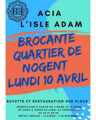 Brocante, Vide grenier - L'Isle-Adam