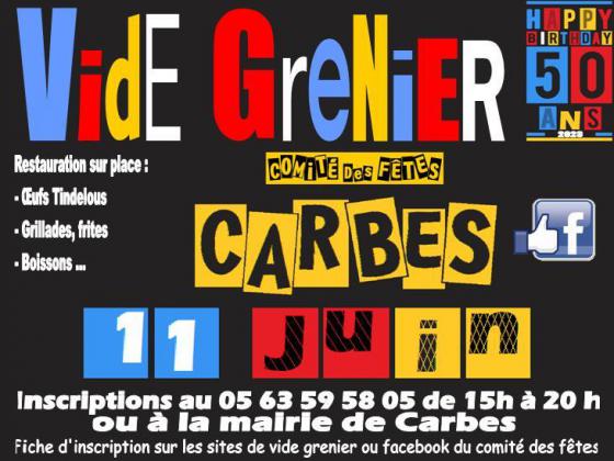 Vide-greniers - Carbes
