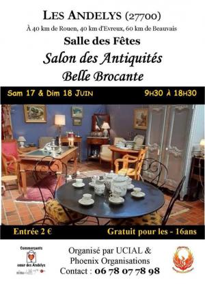 Salon des antiquités et belle brocante - Les Andelys