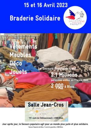 Braderie solidaire - Blois