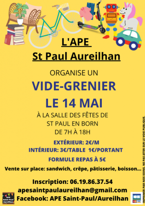 Vide-greniers - Saint-Paul-en-Born