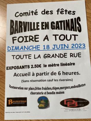 Foire à Tout - Barville-en-Gâtinais