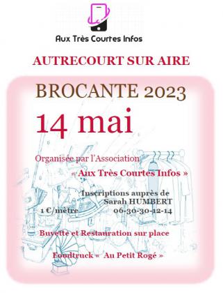 Brocante, Vide grenier - Autrécourt-sur-Aire