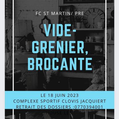 Brocante, Vide grenier - Saint-Martin-sur-le-Pré