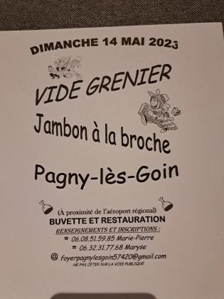 Vide-Grenier à Pagny lès Goin (Moselle)