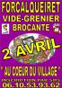 Brocante, Vide grenier - Forcalqueiret