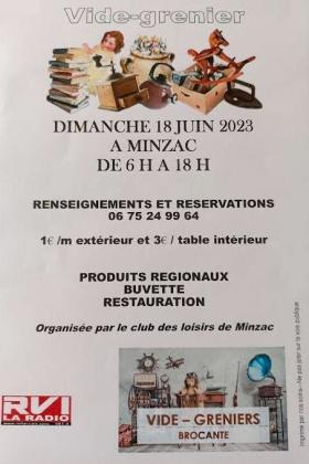 Vide-greniers - Minzac