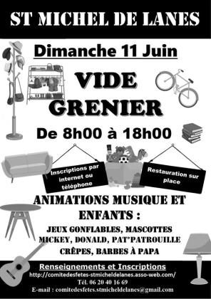 Vide-greniers - Saint-Michel-de-Lanès