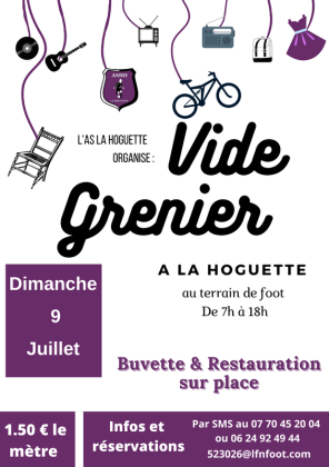 Vide-greniers - La Hoguette