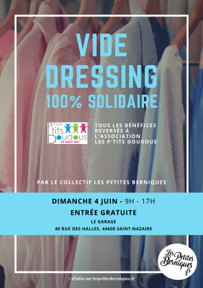 Vide-dressing 100% solidaire