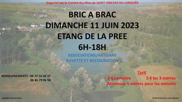 Bric-à-brac - Saint-Vincent-du-Lorouër