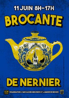 Brocante, Vide grenier - Nernier