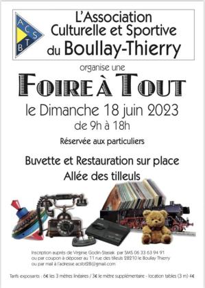 Foire à Tout - Le Boullay-Thierry