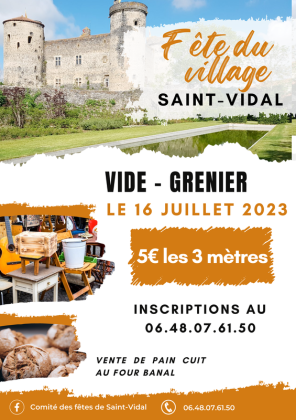 Vide-greniers - Saint-Vidal