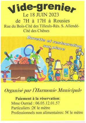 Vide-greniers - Rousies