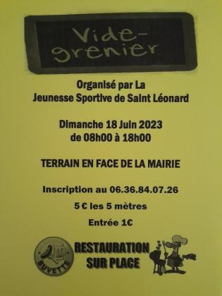Vide-greniers - Saint-Léonard