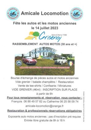 Vide-greniers - Crisenoy