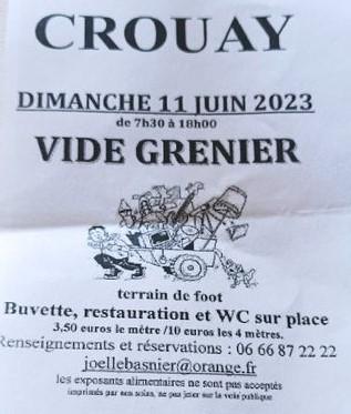 Vide-greniers - Crouay