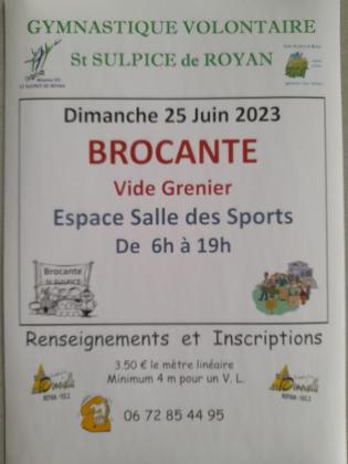 Brocante, Vide grenier - Saint-Sulpice-de-Royan