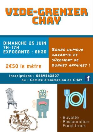 Vide-greniers - Chay