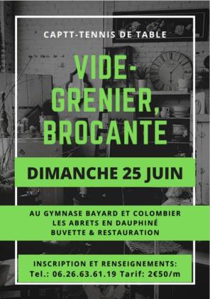 Brocante, Vide grenier - Les Abrets en Dauphiné