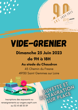 Vide-greniers - Sainte-Gemmes-sur-Loire