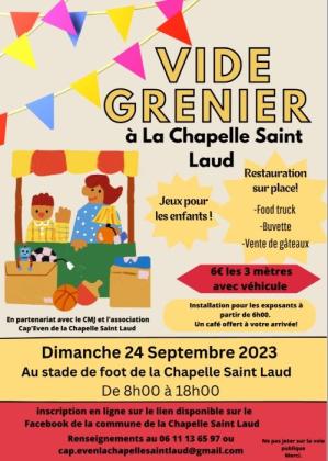 Vide-greniers - La Chapelle-Saint-Laud