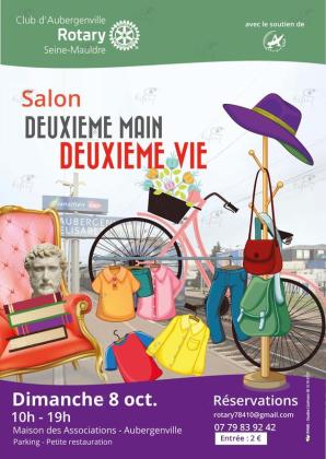Salon deuxième main deuxième vie - Aubergenville