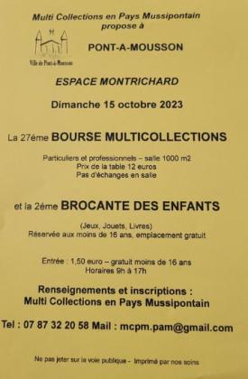Bourse multicollections et brocante des enfants - Pont-à-Mousson