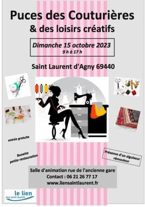 Puces des couturières et des loisirs créatifs - Saint-Laurent-d'Agny