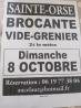 Brocante, Vide grenier - Sainte-Orse
