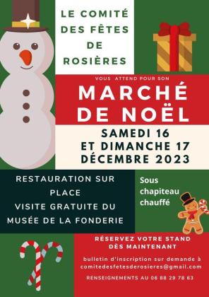 Marché de noël - Lunery