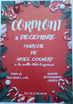 Marché de noël - Cormont