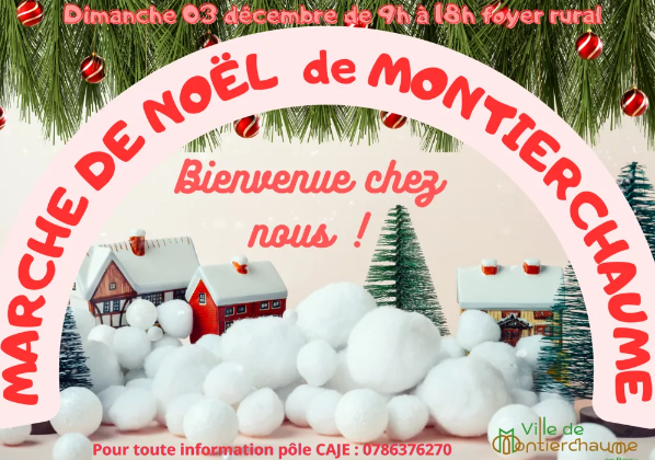Marché de Noël - Montierchaume