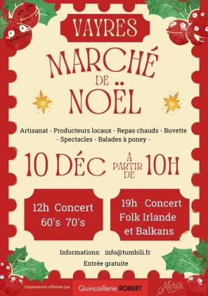 Marché de noël - Vayres