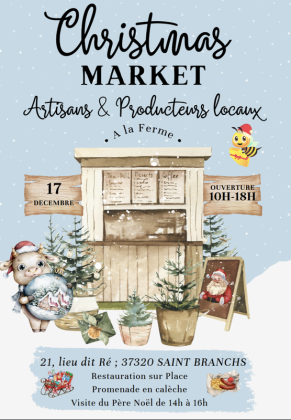 Marché de noël à la ferme - Saint-Branchs