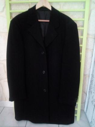 Manteau noir homme