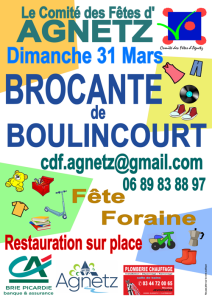 Grande Brocante, Vide grenier de Boulincourt - Agnetz