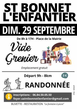 Vide grenier et rando découverte