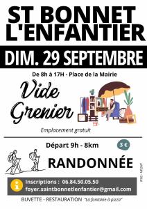 Vide grenier et rando découverte