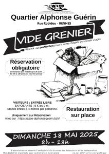 vide-greniers Alphonse Guérin - 31ème édition