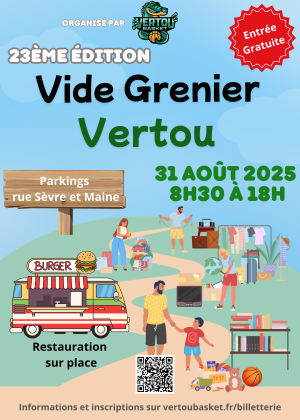 Le grand Vide Grenier de Vertou Basket