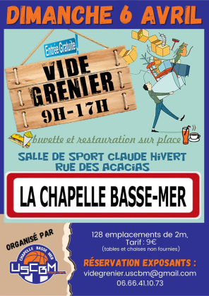 Vide-grenier en intérieur