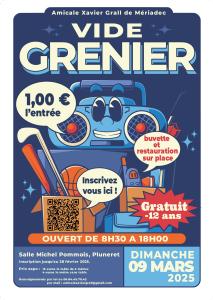 Vide grenier Amicale Ecole Xavier Grall Meriadec