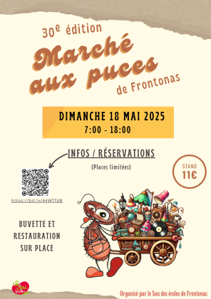 30ème Marché aux Puces de Frontonas
