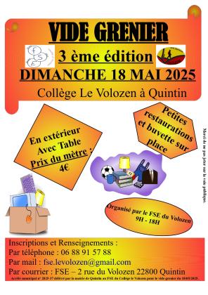 Vide-grenier 3ème édition